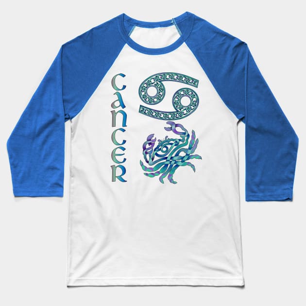 Cancer Baseball T-Shirt by KnotYourWorld4